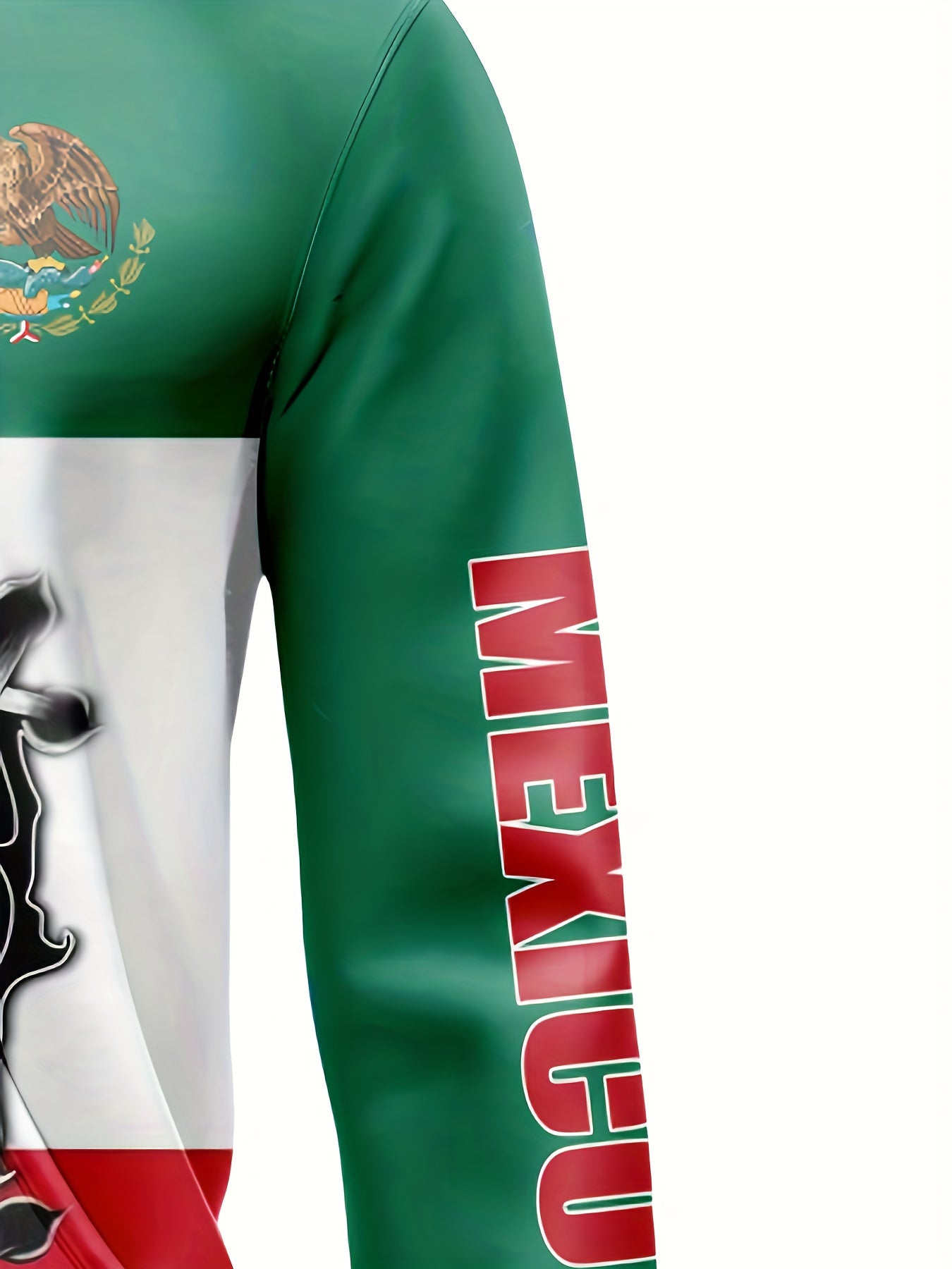 Mexican Print Hoodies For Men Graphic Sweatshirt Hooded Pullover