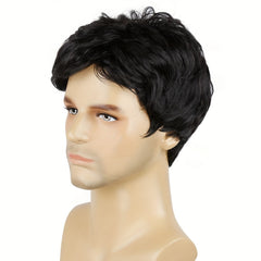 Men's Dress Up Short Wig Hair Extension for Parties