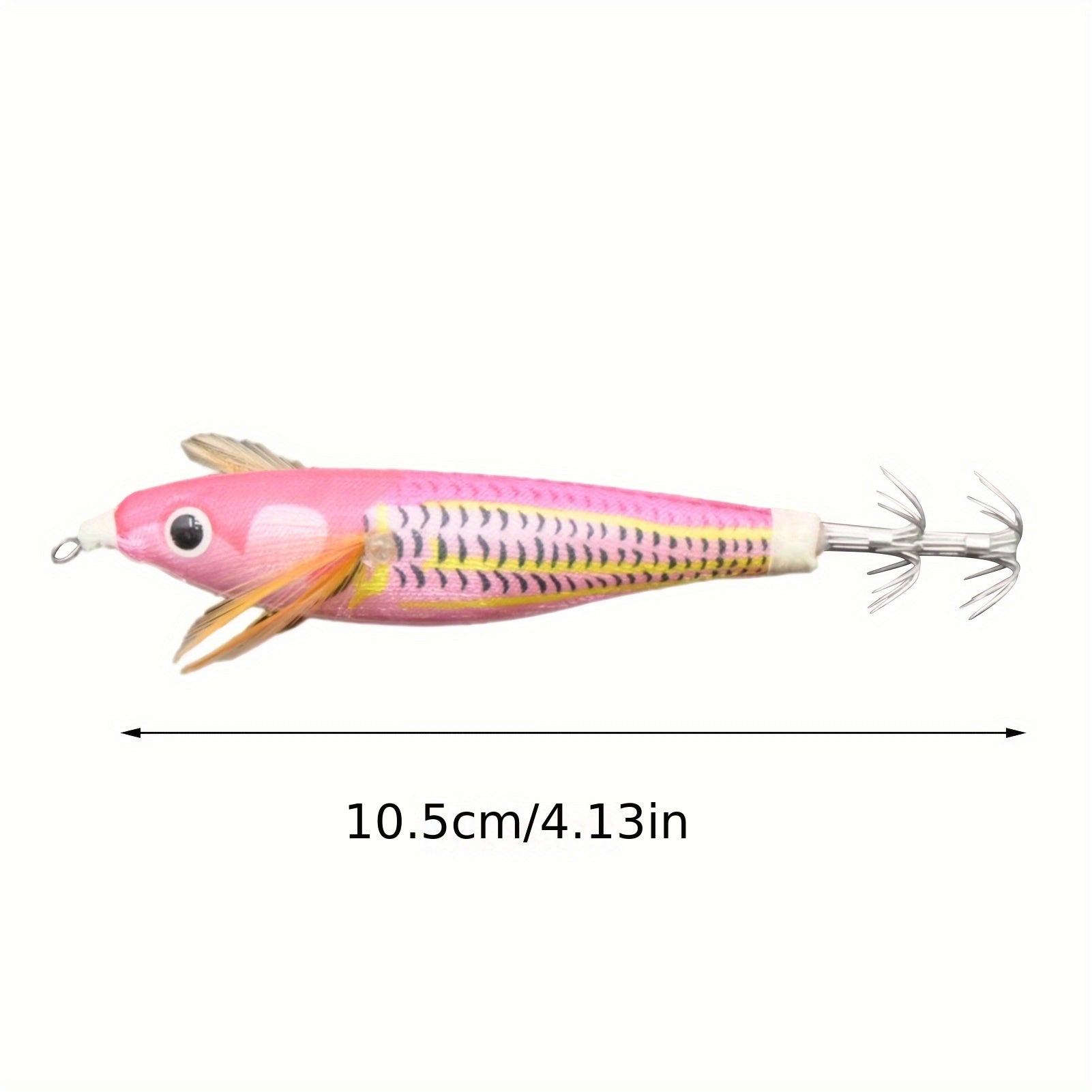 1pc 4 13 inch Artificial Shrimp Hook Fishing Tackle