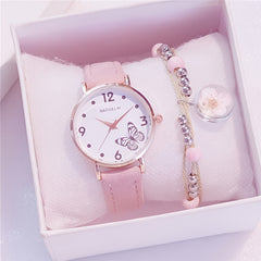 Quartz Watch Cherry Handle 2pcs Set