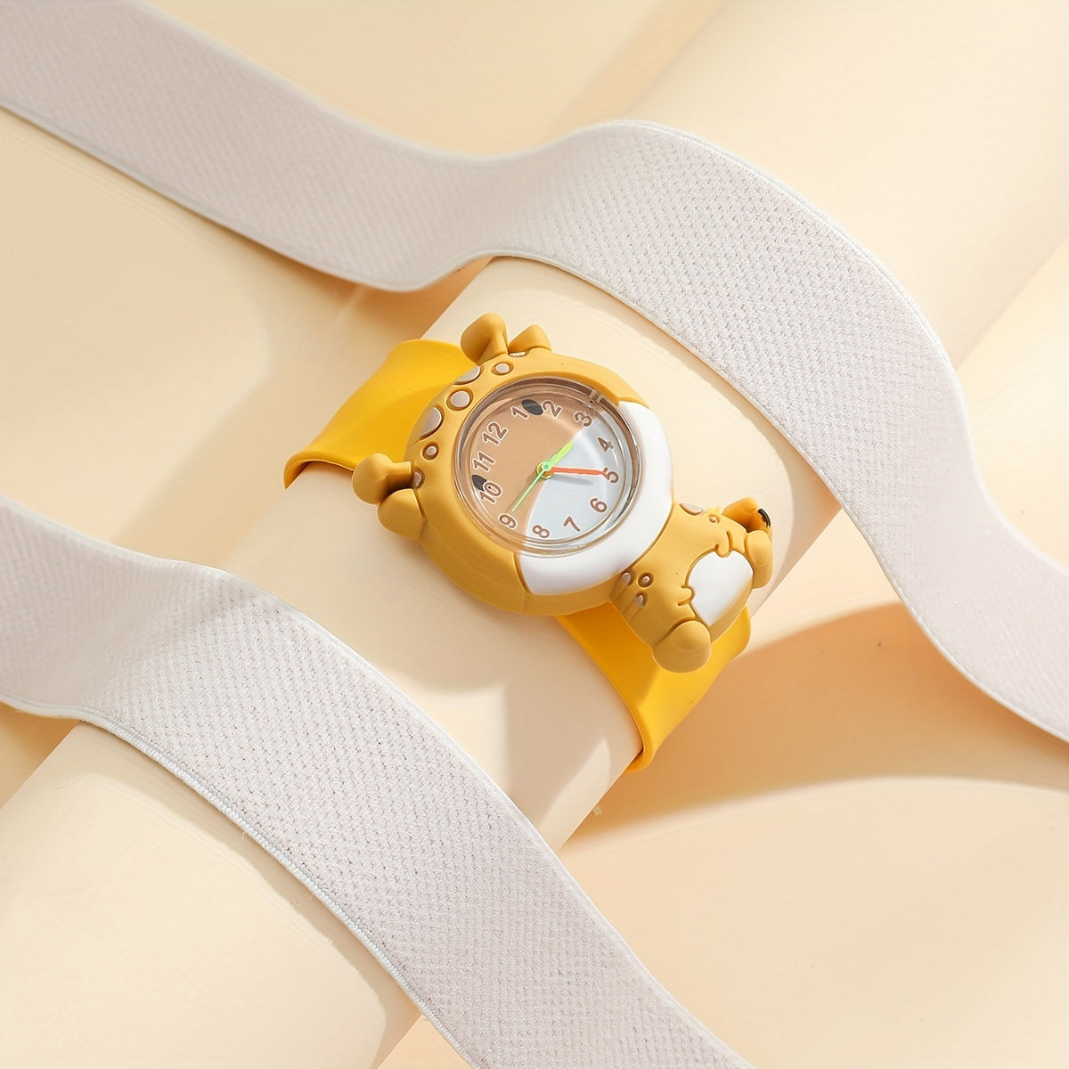 Kids' Yellow Deer Watch, Water Resistant