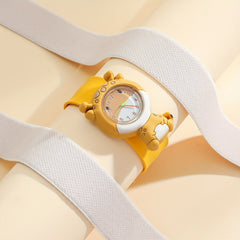 Kids' Yellow Deer Watch, Water Resistant