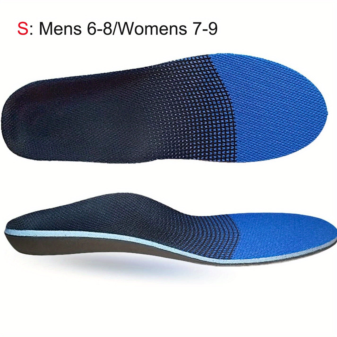 Plantar Fasciitis Insoles for Foot & Arch Pressure Relief