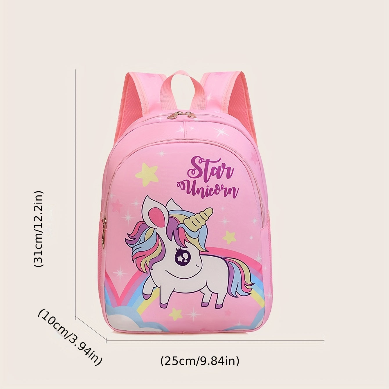 Children's Cartoon Pony School Bags Ultralight Backpack