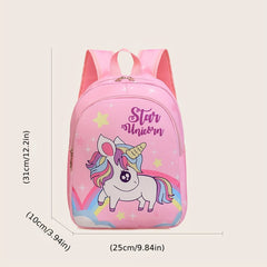Children's Cartoon Pony School Bags Ultralight Backpack