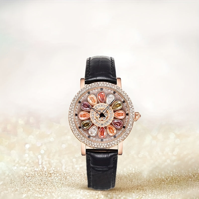 Lucky Seven Rhinestone Rotating Watch for Kids
