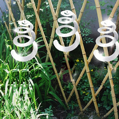 Bird Spiral Spinner Reflectors Decorative Bird Scare Device 10pcs