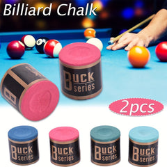 2pcs Billiard Chalk Billiard Cue Supplies