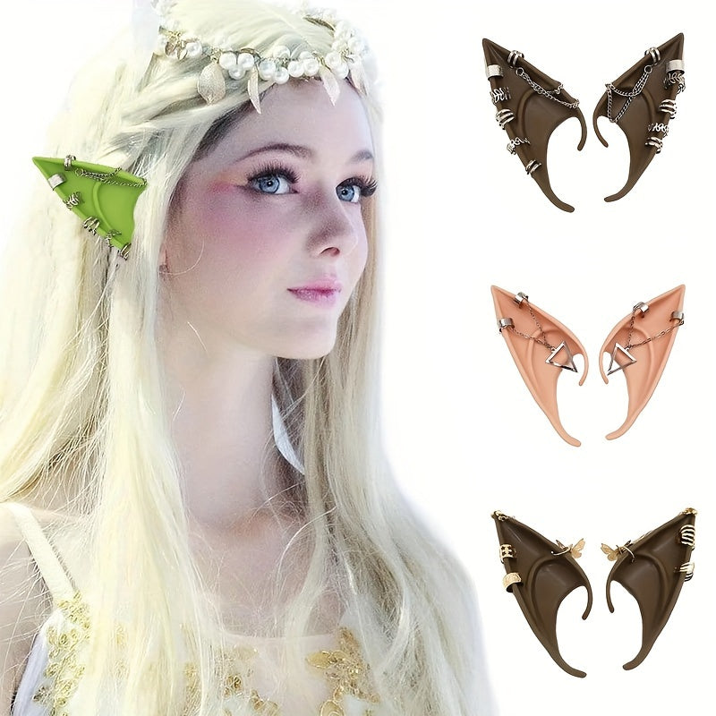 Halloween Elf Ears Ear Jewelry Ear Clip Party Props