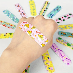 120pcs Cartoon Waterproof Bandages for Kids' First Aid
