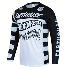 Men's Outdoor Sports Shirt Downhill Mountain Bike Long Sleeve Top