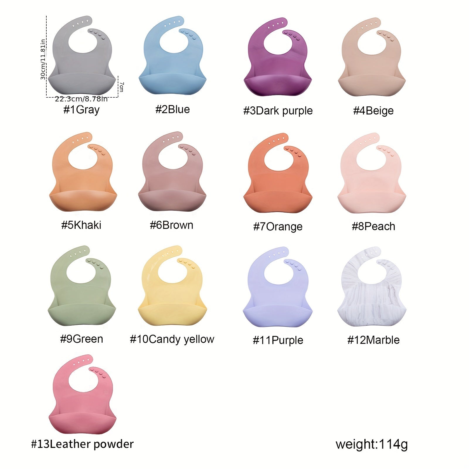 3D Silicone Bib For Babies Waterproof