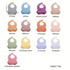 3D Silicone Bib For Babies Waterproof