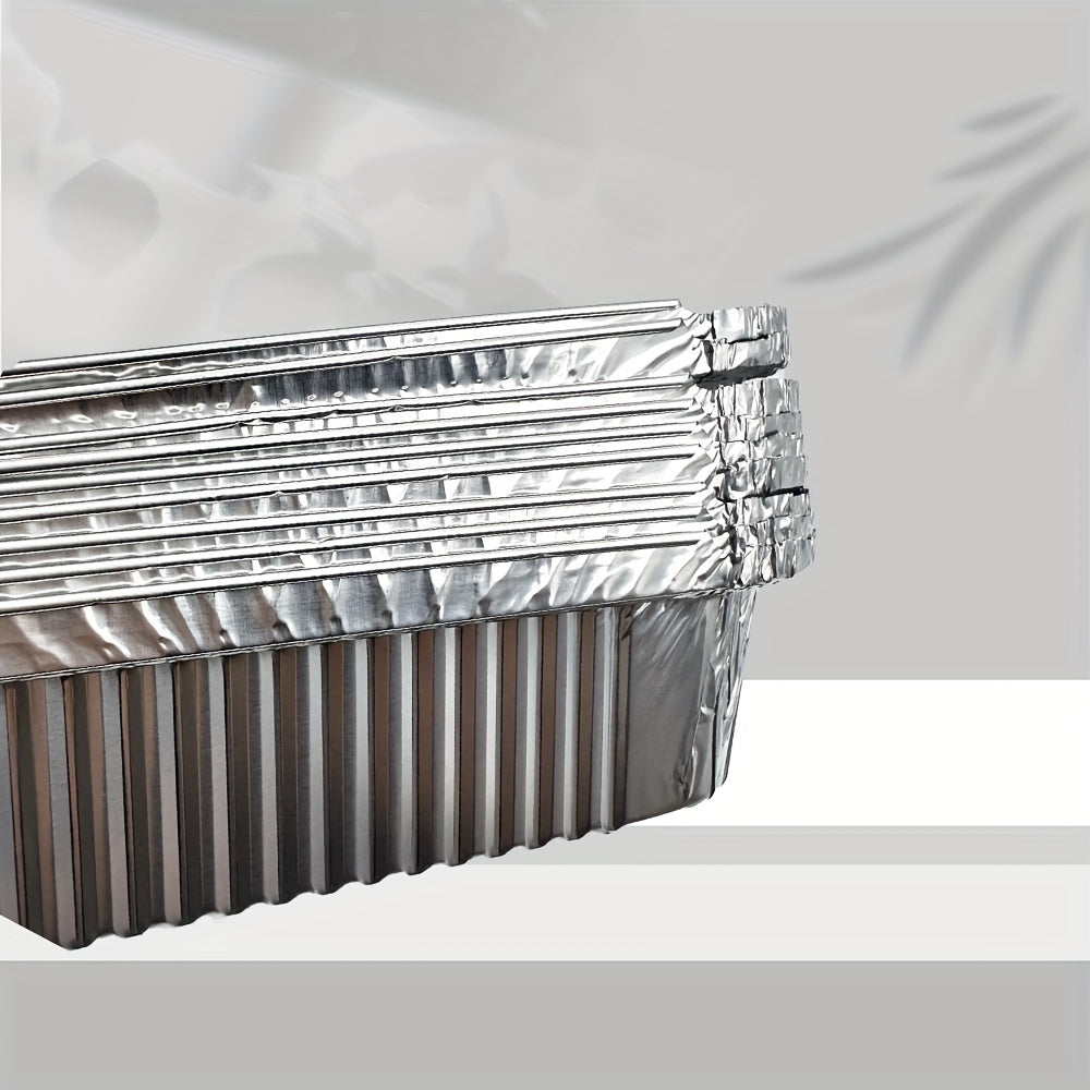 30pcs Aluminum Pans Disposable Foil Steam Table Deep Pans Tin Pans