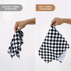 Iron On Fusible Fleece Interfacing 39x72 inch Non-Woven Batting