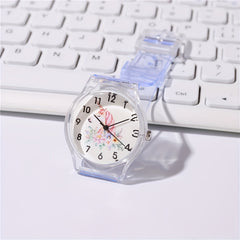 Cute Unicorn Plastic Strap Kids Watch