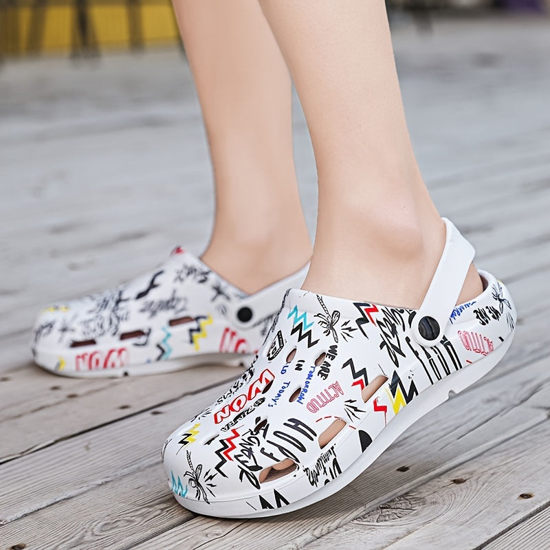 Men's Garden Clogs Comfortable Slippers Lightweight Sandals