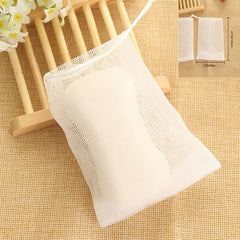 20pcs Exfoliating Soap Bubble Mesh Bags Drawstring Holder Bags for Body and Face