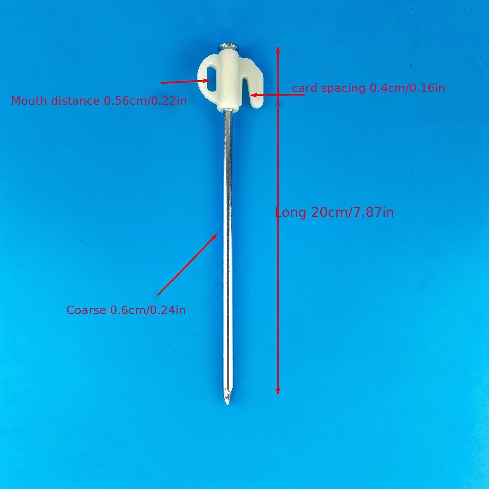 Luminous Ground Nails for Camping Tents, Strong and Secure Wind Rope Nails