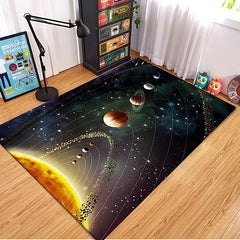 Star Sky Floor Mat Creative Kitchen Rug P80 80