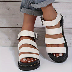 Women's Platform Sandals Ankle Strap Comfortable Sandals