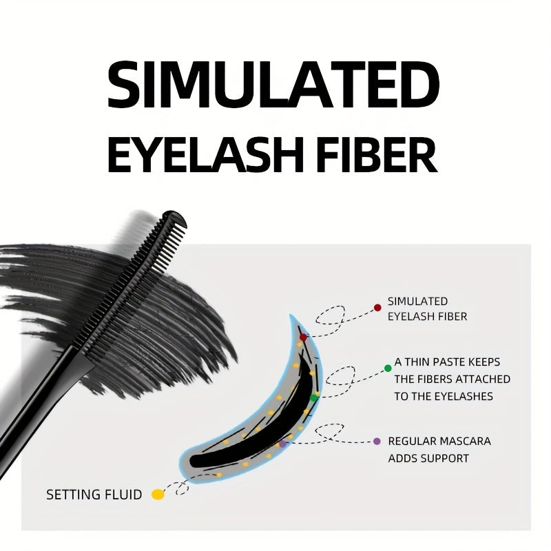 Long Lasting Waterproof Mascara for Slender & Long Eyelashes