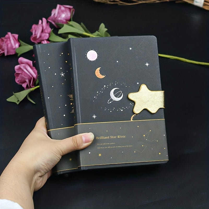 Creative Paper Magnetic Notebook DIY Hand Painted Journal