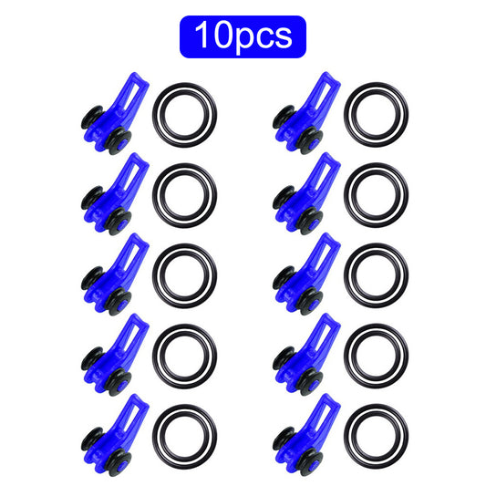 10pcs Hook Keeper Tackle Accessory Prevents Lost Bait and Lures
