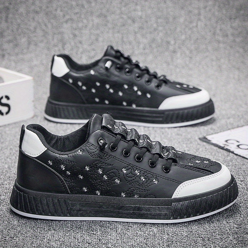 Men's Block Skate Shoes - Non Slip Casual Shoes