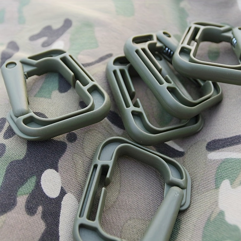 D-ring Buckle Carabiner Backpack Hanging Buckle For Outdoor Camping Hiking