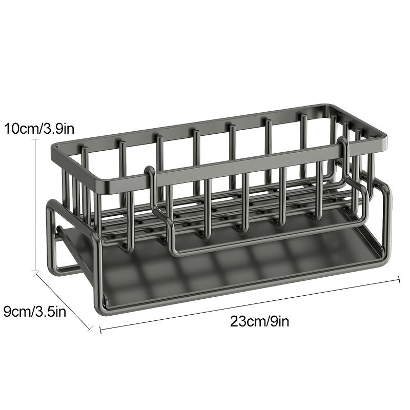 Kitchen Sink Rack Drain Baskets Countertop Storage