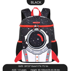 3D Astronaut Kids Backpack School Boys Girls Kindergarten Elementary