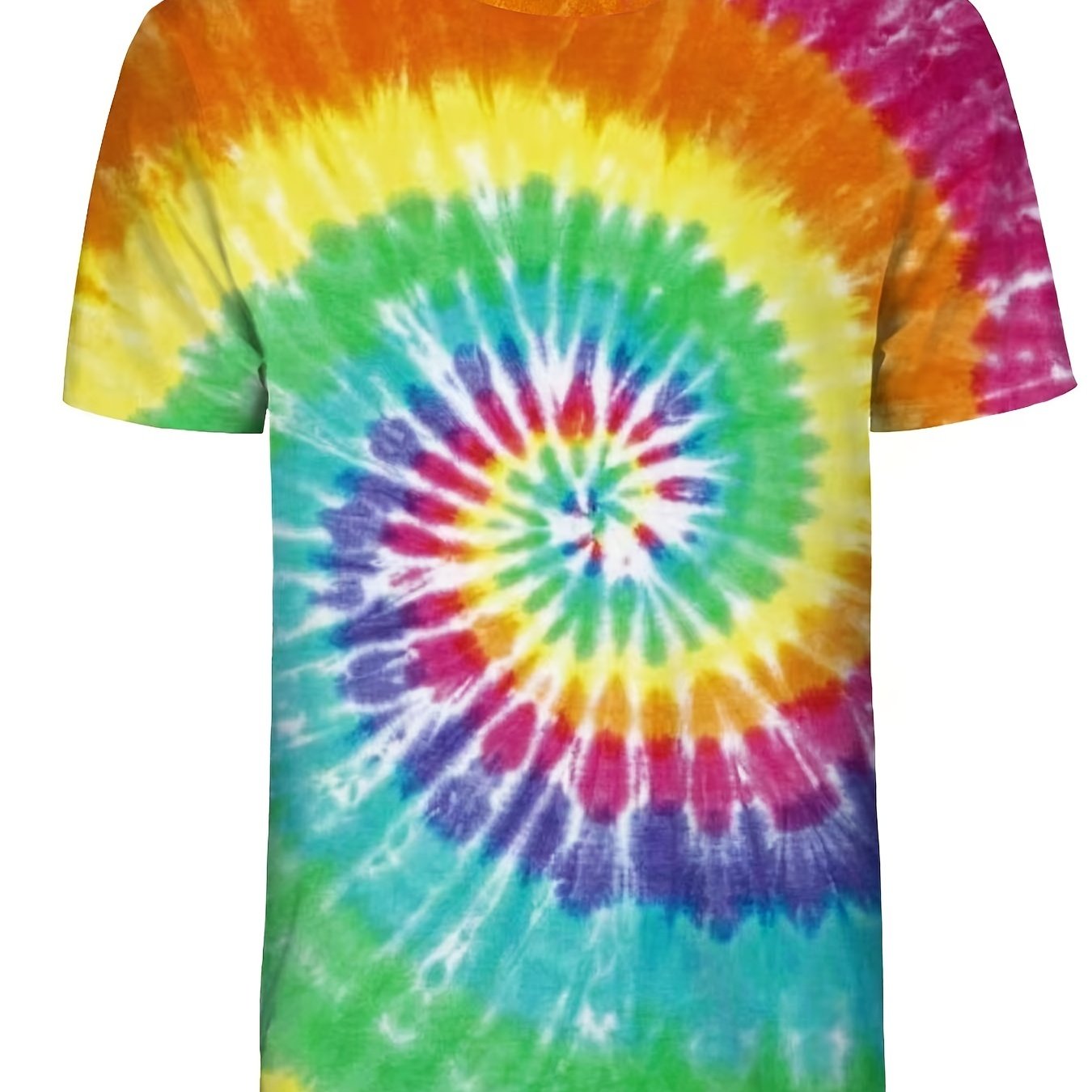 Men's Tie Dye T Shirt for Summer Activities