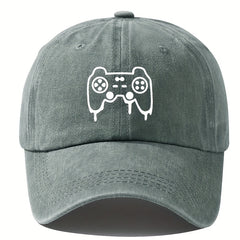 Game Console Printed Baseball Cap Vintage Dad Hat