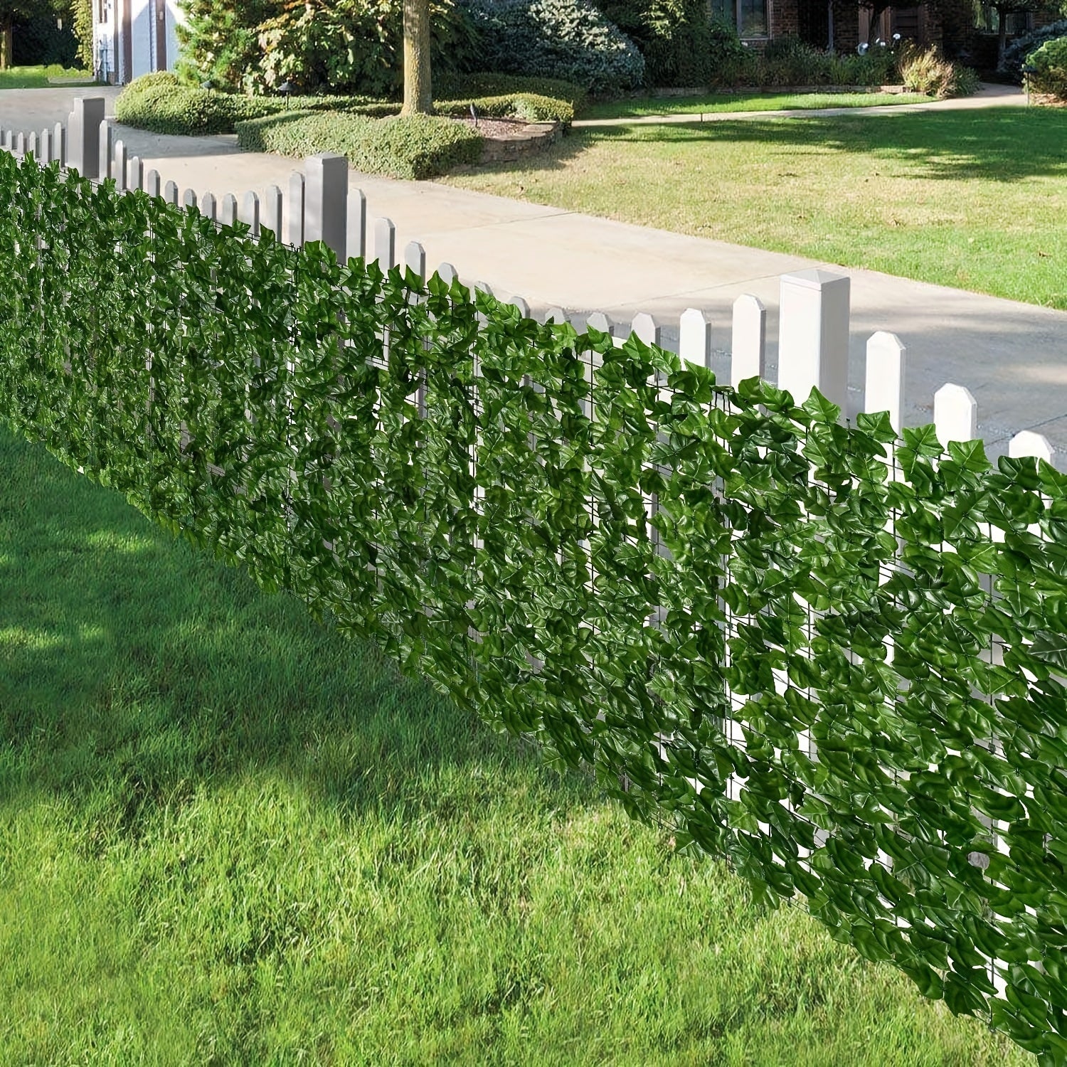 Artificial Ivy Fence Privacy Fence Screen Indoor Greenery Decoration
