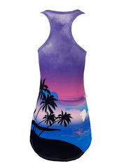Crew Neck Sleeveless Home Dress Women's Loungewear