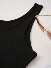 3-Pack Casual Sleeveless Crop Tank Tops for Summer