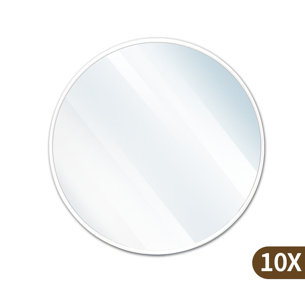 Portable 10X Magnifying Shower Mirror with Suction Cups
