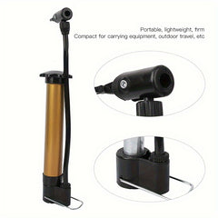 Portable Air Pump With Needle For Ball Sports and Bicycles