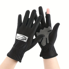 Breathable Sun Protection Gloves for Outdoor Activities