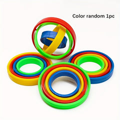 Rainbow Fidget Spinner Toy Inertia Gyroscope Puzzle