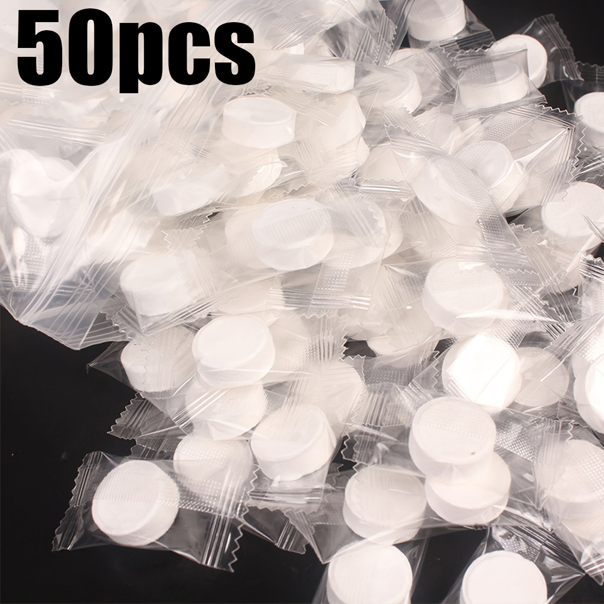 50pcs Compressed Bath Towel for Outdoor Camping & Travel