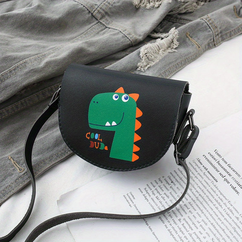 Cute Dino Bear Rainbow Coin Purse Wallet Crossbody Bag