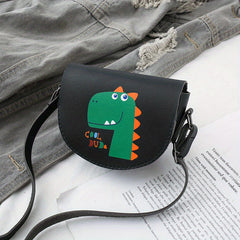 Cute Dino Bear Rainbow Coin Purse Wallet Crossbody Bag