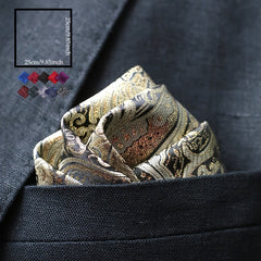20pcs Pocket Square Handkerchiefs Assorted Colors