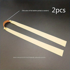 2pcs 0.8mm Pro Slingshot Bands - Upgrade Your Outdoor Sport