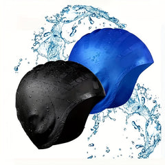 Silicone Swimming Cap for Men and Women - Perfect Fit and Hair Protection