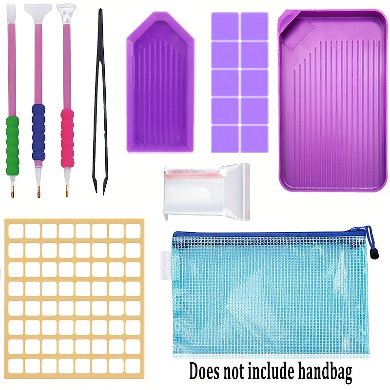 Diamond Painting Tools Set with Storage Suitcase