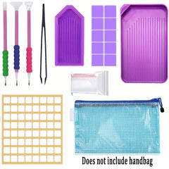 Diamond Painting Tools Set with Storage Suitcase