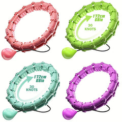 Adjustable Smart Fitness Hoop for Weight Loss